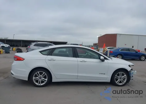 2018 Ford Fusion Hybrid Se из США, поврежденный, VIN 3FA6P0LU7JR173431